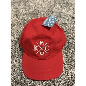 Sandlot Baseball Hat KC Kansas City Missouri Red NWT KCMO USA Made